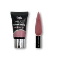 پلی ژل کاشت ناخن هیت HEAT رنگ CAMOUFLAGE PINK
