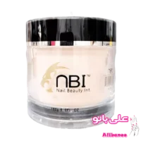 پودر کاشت ناخن ۱۸۰ گرم ان بی آی nBi هلویی ( PEACH )